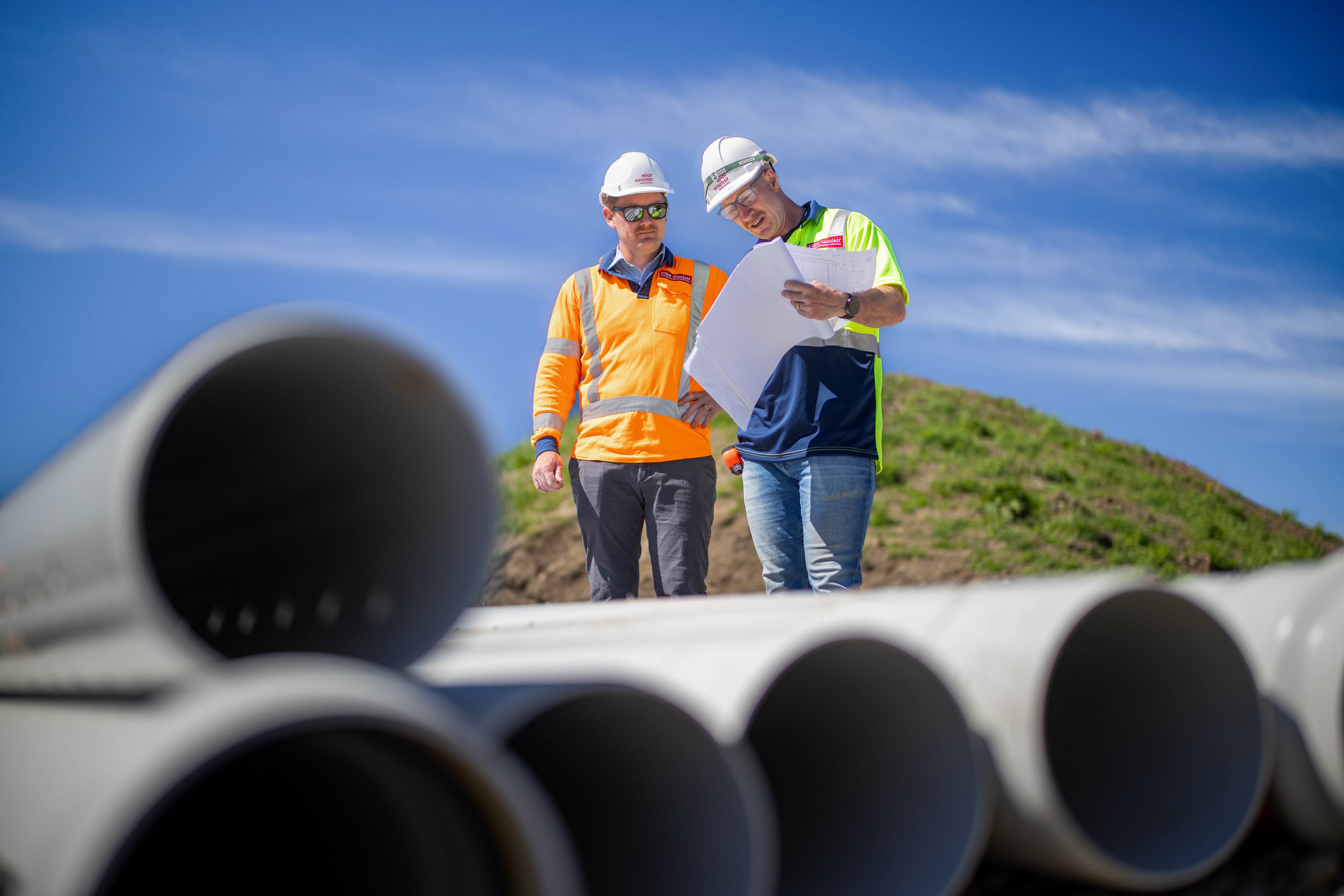 Eliot Sinclair Geotechnical and Civil Engineers consult Geotechnical reports on a construction site in New Zealand
